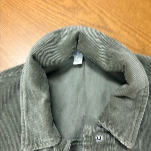 She + Sky Olive Corduroy Jacket - Picture 3 of 6